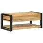 Mesa de centro 90x50x38 cm de madera maciza de mango de , Mesas de centro - Ref: Foro24-4016685, Precio: 208,04 €, Descuento: %