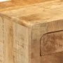 Mesilla de noche 2 uds 37x32x50 cm madera mango rugosa de , Mesitas de noche - Ref: Foro24-4104516, Precio: 241,99 €, Descuen...