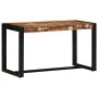 Banco Multicolor 80x35x45 cm Madera Maciza Reciclada by , Benches for halls and storage - Ref: Foro24-4015980, Price: 85,18 €...