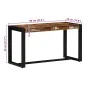 Banco Multicolor 80x35x45 cm Madera Maciza Reciclada by , Benches for halls and storage - Ref: Foro24-4015980, Price: 85,18 €...