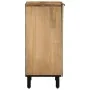 Aparador marrón 40x33x75 cm madera maciza mango de , Almacenamiento para CD y DVD - Ref: Foro24-4017744, Precio: 102,57 €, De...