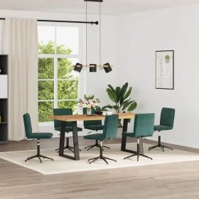 Sillas de comedor 6 unidades terciopelo verde oscuro de , Sillas de comedor - Ref: Foro24-3315699, Precio: 331,77 €, Descuent...