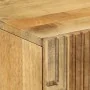 Aparador alto madera maciza de mango marrón 60x33x100 cm de , Almacenamiento para CD y DVD - Ref: Foro24-4017750, Precio: 255...