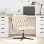 Silla de oficina giratoria tela color crema de , Sillas - Ref: Foro24-4105403, Precio: 107,15 €, Descuento: %