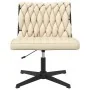 Silla de oficina giratoria tela color crema de , Sillas - Ref: Foro24-4105403, Precio: 107,15 €, Descuento: %