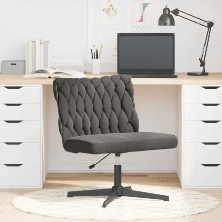 Silla de oficina giratoria imitación lana rizada gris oscuro von , Stühle - Ref: Foro24-4105398, Preis: 91,89 €, Rabatt: %