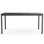 Mesa Keter Signature Porto 160 cm - Nogal y acero negro de , Mesas de jardín - Ref: Foro24-447623, Precio: 186,04 €, Descuent...