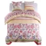 Set funda de edredón estampado floral y rayas 200x220/80x80 cm de , Fundas de nórdico - Ref: Foro24-133441, Precio: 35,51 €, ...
