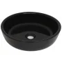 Lavabo redondo de cerámica negro 42x12 cm by , Sinks - Ref: Foro24-142736, Price: 45,56 €, Discount: %