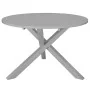 Mesa de comedor de MDF gris 120x75 cm by , Kitchen and dining tables - Ref: Foro24-247633, Price: 216,46 €, Discount: %