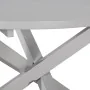Mesa de comedor de MDF gris 120x75 cm by , Kitchen and dining tables - Ref: Foro24-247633, Price: 216,46 €, Discount: %