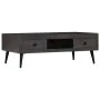 Mesa de centro madera maciza de mango 100x60x35 cm de , Mesas de centro - Ref: Foro24-245913, Precio: 156,08 €, Descuento: %