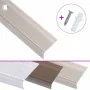 Perfiles de peldaños forma de L 15 uds aluminio champán 90 cm by , Stairs - Ref: Foro24-146752, Price: 47,13 €, Discount: %