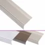 Perfiles de peldaños forma de L 15 uds aluminio champán 100 cm von , Treppe - Ref: Foro24-146773, Preis: 45,19 €, Rabatt: %