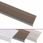Perfiles de peldaños forma de L 15uds aluminio marrón 100 cm by , Stairs - Ref: Foro24-146765, Price: 53,43 €, Discount: %