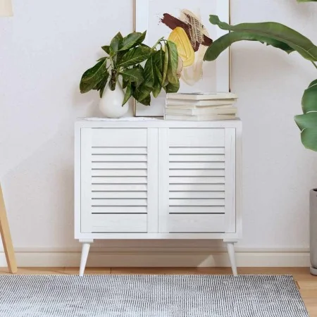 Puerta de armario de lamas 2 uds blanco 39,5x29,5 cm de , Puertas de armarios - Ref: Foro24-4015898, Precio: 27,04 €, Descuen...