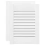 Puerta de armario de lamas 2 uds blanco 39,5x29,5 cm de , Puertas de armarios - Ref: Foro24-4015898, Precio: 27,04 €, Descuen...
