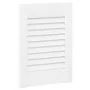 Puerta de armario de lamas 2 uds blanco 39,5x29,5 cm de , Puertas de armarios - Ref: Foro24-4015898, Precio: 27,04 €, Descuen...