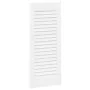 Puerta de armario de lamas 4 uds blanco 61,5x29,5 cm de , Puertas de armarios - Ref: Foro24-4015902, Precio: 70,45 €, Descuen...