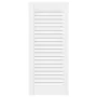Puerta de armario de lamas 4 uds blanco 61,5x29,5 cm de , Puertas de armarios - Ref: Foro24-4015902, Precio: 70,45 €, Descuen...