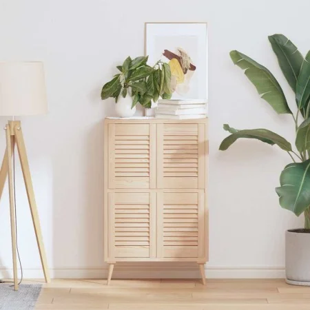Puerta de armario de lamas 4 uds 39,5x29,5 cm madera de pino by , cabinet doors - Ref: Foro24-4015887, Price: 35,07 €, Discou...