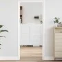 Puertas batientes diseño de lamas 1 par blanco 80x80 cm von , Türen für zu Hause - Ref: Foro24-4107136, Preis: 70,91 €, Rabat...