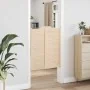 Puertas batientes diseño de lamas 2 par 100x80cm madera pino von , Türen für zu Hause - Ref: Foro24-4107129, Preis: 87,33 €, ...