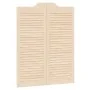 Puertas batientes diseño de lamas 2 par 100x80cm madera pino von , Türen für zu Hause - Ref: Foro24-4107129, Preis: 87,33 €, ...
