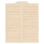 Puertas batientes diseño de lamas 2 par 100x80cm madera pino von , Türen für zu Hause - Ref: Foro24-4107129, Preis: 87,33 €, ...