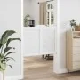 Puertas batientes diseño de lamas 2 par blanco 80x100 cm by , Doors for the home - Ref: Foro24-4107143, Price: 123,07 €, Disc...