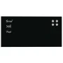 Pizarra magnética de pared vidrio templado negro 80x40 cm de , Pizarras blancas - Ref: Foro24-4008609, Precio: 32,56 €, Descu...