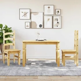 Juego de comedor Panama 3 pzas madera maciza de pino de , muebles para cocinas y comedores - Ref: Foro24-3345194, Precio: 267...