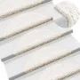 Alfombrilla escalera 30 uds. Blanco 56x17x3 cm de , Alfombrillas para escalones - Ref: Foro24-3365805, Precio: 154,32 €, Desc...