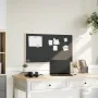 Pizarra con marco de madera maciza de pino negra 100x55 cm de , Tablones de anuncios - Ref: Foro24-4017414, Precio: 36,09 €, ...