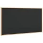 Pizarra con marco de madera maciza de pino negra 100x55 cm de , Tablones de anuncios - Ref: Foro24-4017414, Precio: 36,09 €, ...