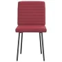 Sillas de comedor 2 unidades cuero sintético rojo tinto by , dining chairs - Ref: Foro24-4101169, Price: 86,96 €, Discount: %