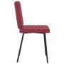 Sillas de comedor 2 unidades cuero sintético rojo tinto by , dining chairs - Ref: Foro24-4101169, Price: 86,96 €, Discount: %