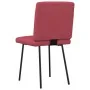 Sillas de comedor 2 unidades cuero sintético rojo tinto by , dining chairs - Ref: Foro24-4101169, Price: 86,96 €, Discount: %