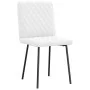 Sillas de comedor 4 unidades cuero sintético blanco de , Sillas de comedor - Ref: Foro24-3315219, Precio: 168,59 €, Descuento: %