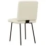 Sillas de comedor 4 unidades cuero sintético color crema de , Sillas de comedor - Ref: Foro24-3315267, Precio: 168,18 €, Desc...