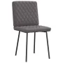 Sillas de comedor 2 unidades cuero sintético gris de , Sillas de comedor - Ref: Foro24-4101115, Precio: 87,17 €, Descuento: %
