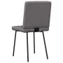 Sillas de comedor 2 unidades cuero sintético gris de , Sillas de comedor - Ref: Foro24-4101115, Precio: 87,17 €, Descuento: %