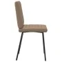 Sillas de comedor 2 unidades cuero sintético color capuchino de , Sillas de comedor - Ref: Foro24-4101117, Precio: 89,87 €, D...