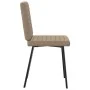 Sillas de comedor 6 unidades cuero sintético color capuchino de , Sillas de comedor - Ref: Foro24-3315540, Precio: 251,05 €, ...