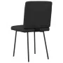 Sillas de comedor 4 unidades cuero sintético negro de , Sillas de comedor - Ref: Foro24-3315271, Precio: 167,86 €, Descuento: %