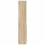 Aparador alto roble Sonoma 37,5x35x180 cm madera de ingeniería de , Aparadores - Ref: Foro24-861672, Precio: 84,81 €, Descuen...