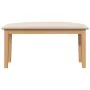 Banco 90 cm Madera Maciza Caucho by , Dining and kitchen benches - Ref: Foro24-4102594, Price: 67,81 €, Discount: %