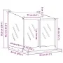 Nido para gallinas con 2 compartimentos plateado galvanizado de , Jaulas y habitáculos para animales pequeños - Ref: Foro24-8...