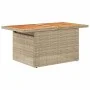 Set sofás jardín y cojines 6 pzas ratán sintético acacia beige by , Garden sets - Ref: Foro24-3327551, Price: 519,22 €, Disco...