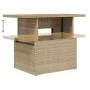 Set sofás jardín y cojines 6 pzas ratán sintético acacia beige by , Garden sets - Ref: Foro24-3327440, Price: 462,49 €, Disco...